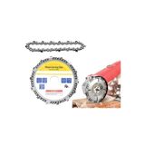 Zincirli Ahşap Kesme Spiral Taşlama Makinası Uyumlu Testere 115 Mm