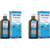 Zincomega Balık Yağı Omega 3 ACD E Vitamini 100ML x 2 Adet Türkiye Menşeli Besin Takviyesi