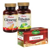 Zindelik Set Ginseng Kapsül + Tribulus Kapsül + Ginseng Çay
