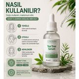 Zinderm Akne Karşıtı Serum, Salisilik Asit, Niacinamide, Hyaluronik Asit Çay Ağacı Yağı Cilt Serumu 30 ml