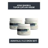 Zinderm Ayak ve Topuk Çatlak Bakım Kremi 125ML x 3