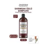 zinderm Saç Dökülmesine Karşı Hızlı Uzamaya Yardımcı TUZSUZ Sarımsaklı Şampuan Biotin Dökülme Karşıtı 500 ml