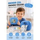 Zineets Dijital Fotoğraf Makineleri Çocuk Termal Resim Baskılı Yazıcı Kamera Video Makinesi 2.4 Ekran Müzikli Oyunlu