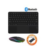 Zineets Kablosuz Şarjlı Bluetooth Klavye Mouse Touchpadli Seti Ultra Slim Tablet Telefon Windows Uyumlu