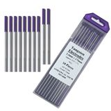 Zinger TIG Kaynak Tungsten Elektrotlar Nadir Toprak Karışımı 3/32 "x 7" 10'lu Paket Mor