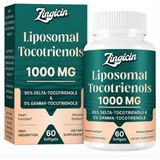 Zingicin Liposomal Tocotrienoles Vitamina E Suplement 1000MG 60 Softgel.