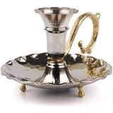 Zinnun Bakır Mumluk El Şamdanı, Şınanay Mumluk - fırfırlı - Gümüş