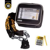 Zintaş Protector HEX13 Kesilmez Altıgen 200CM Motosiklet Zincir Kilit