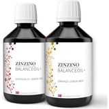 Zinzino Omega 3 Yeni Nesil Zeytinyağlı Balık Yağı (Portakal ve Nane Aromalı) - Portakal - Limon