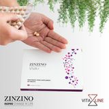 Zinzino Viva+, Safran, Magnezyum, C Vitamini, Karabuğday, Iyot İçeren 60 Tablet Takviye Gıda - Aromasız