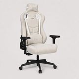 Zio Gaming Venom Fabric Pearl Oyuncu Koltuğu ve Çalışma Sandalyesi, Air Flow Keten Kumaş, Oturak ve Sırtta Visco Sünger, 4D Kolçak, 160° Yatış