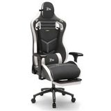 Zio Gaming Venom XL Profesyonel Antrasit Beyaz Oyuncu Koltuğu