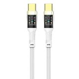 Zipax 100W Type-C To Type-C Hızlı Şarj Kablosu 1 Metre (Zpx) - Ear-Ec-179Cc