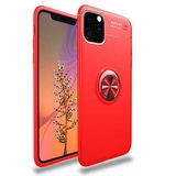 Zipax Apple iPhone 11 Pro Max Kılıf Ravel Yüzüklü Silikon Kapak