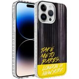 Zipax Apple iPhone 12 Pro Kılıf Airbag Kenarlı Renkli Desenli Silikon Elegans Kapak