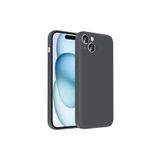 Zipax Apple İphone 13 İle Uyumlu Kılıf Kamera Korumalı Gizli Kartlık Hazneli Zr Vitra Gri