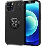 Zipax Apple iPhone 13 Mini Kılıf Ravel Yüzüklü Silikon Kapak