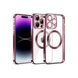 Zipax Apple İphone 13 Pro Max İle Uyumlu Kılıf Kamera Korumalı Silikon Kapak Azn Slot Pembe