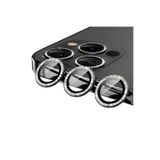 Zipax Apple İphone 13 Pro Max İle Uyumlu Taşlı Lüx Kamera Lens Koruyucu Cam Hd Zrcl 06,13ProMax-Ek-Kry484443