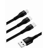 Zipax Apple Iphone 13 Pro Şarj Kablosu 3in1 - iphone13proSBZR-CL84