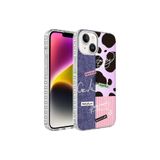 Zipax Apple İphone 14 İle Uyumlu Kılıf Airbag Kenarlı Renkli Desenli Silikon Elegans Kapak,ElegansiPhone1429298721672TKRGRS