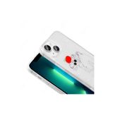 Zipax Apple İphone 14 İle Uyumlu Kılıf Soft Silikon Mgsafe Özellikli Kapak Zr Folk Kırmızı