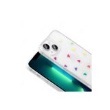 Zipax Apple İphone 14 İle Uyumlu Kılıf Soft Silikon Mgsafe Özellikli Kapak Zr Folk Sarı