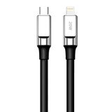 Zipax Apple İphone 14 İle Uyumlu Şarj Kablosu 3 4A Lightning Sc67L Siyah,ip14Snx-SC67L-Siyahzncc8