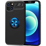 Zipax Apple iPhone 14 Kılıf Ravel Yüzüklü Silikon Kapak