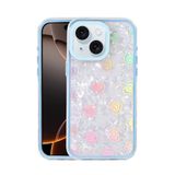Zipax Apple İphone 15 İle Uyumlu Kılıf Desenli Silikon Kapak Azn Lumi Mavi