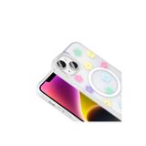 Zipax Apple İphone 15 İle Uyumlu Kılıf Soft Silikon Mgsafe Özellikli Kapak Zr Folk Yeşil