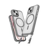 Zipax Apple İphone 15 Plus İle Uyumlu Kılıf Silikon Kapak Azn Penta Gri