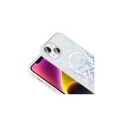 Zipax Apple İphone 15 Plus İle Uyumlu Kılıf Soft Silikon Mgsafe Özellikli Kapak Zr Folk Pembe