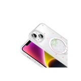Zipax Apple İphone 15 Plus İle Uyumlu Kılıf Soft Silikon Mgsafe Özellikli Kapak Zr Folk Yeşil