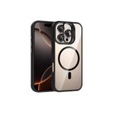 Zipax Apple İphone 15 Pro Max İle Uyumlu Kılıf Kamera Standlı Lens Koruyucu Hediyeli Zr Etro Siyah