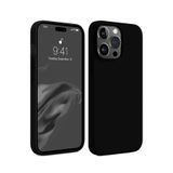 Zipax Apple İphone 15 Pro Max İle Uyumlu Kılıf Soft Silikon Kapak Azn First Siyah