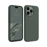 Zipax Apple İphone 15 Pro Max İle Uyumlu Kılıf Soft Silikon Kapak Azn First Yeşil