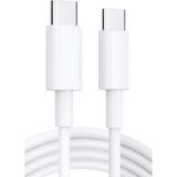 Zipax Apple iPhone 15 Pro Max Şarj Kablosu 60W 1m - GR-D8T - GR-D8TBeyaz