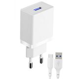 Zipax Apple iPhone 15 Şarj Aleti JOKO-JK77 Type C 15W BAŞLIK+2.4A Kablo Set