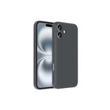 Zipax Apple İphone 16 Plus İle Uyumlu Kılıf Kamera Korumalı Gizli Kartlık Hazneli Zr Vitra Gri