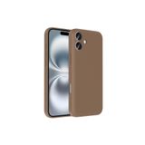Zipax Apple İphone 16 Plus İle Uyumlu Kılıf Kamera Korumalı Gizli Kartlık Hazneli Zr Vitra Kahverengi140