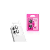 Zipax Apple İphone 16 Plus İle Uyumlu Taşlı Lüx Kamera Lens Koruyucu Cam Hd Zrcl 06,iPhone16Plus-Ek-Kry345433