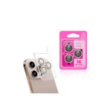 Zipax Apple İphone 16 Pro İle Uyumlu Taşlı Lüx Kamera Lens Koruyucu Cam Hd Zrcl 06,iPhone16Pro-Ek-Kry487539