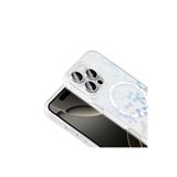 Zipax Apple İphone 16 Pro Max İle Uyumlu Kılıf Soft Silikon Mgsafe Özellikli Kapak Zr Folk Pembe