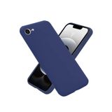 Zipax Apple İphone 16E İle Uyumlu Kılıf Soft Silikon Kapak Azn First Lacivert