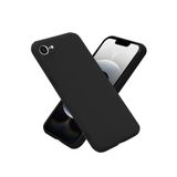 Zipax Apple İphone 16E İle Uyumlu Kılıf Soft Silikon Kapak Azn First Siyah