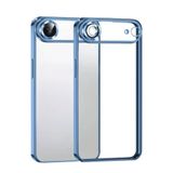Zipax Apple iPhone 17 Air ile Uyumlu Kılıf, Silikon, Lazer Lensli Kamera Korumalı, Mavi