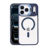 Zipax Apple iPhone 17 Pro ile Uyumlu Kılıf, MagSafe Şarj Özellikli, Lensli Stand, Lacivert