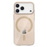 Zipax Apple iPhone 17 Pro Max ile Uyumlu Kılıf, M-Safe Şarj Özellikli, Kahverengi