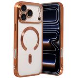 Zipax Apple iPhone 17 Pro Max ile Uyumlu Kılıf, M-Safe Şarj Özellikli, Magneticsafe Serisi, Turuncu